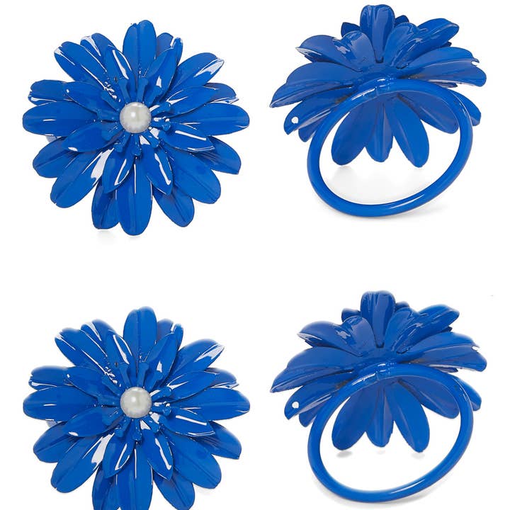 Blue Pearl Napkin Rings - Set of 4 and other Purchase Wholesale pearl napkin rings. Free Returns & Net 60 Terms on Faire trending on Faire.