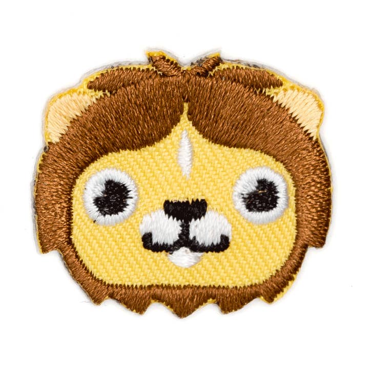 Lion Embroidered Sticker Patch for wholesale by These Are Things