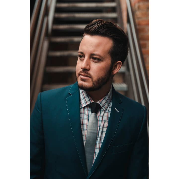 Modern Tie - Wholesale Stropdas - Heren - Zwarte scherpe knoop3