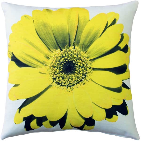 20" x 20" Bold Gänseblümchen Blume Gelb Wurfkissen für den Großhandel von Pillow Decor