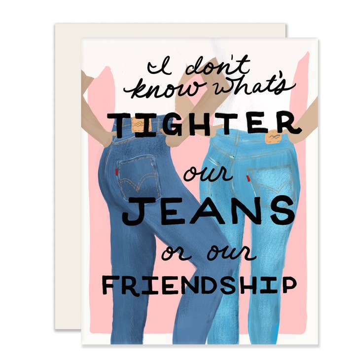 Slightly Stationery - Vendita all'ingrosso Biglietti di amicizia - Tight Friendship Card | Carta del migliore amico