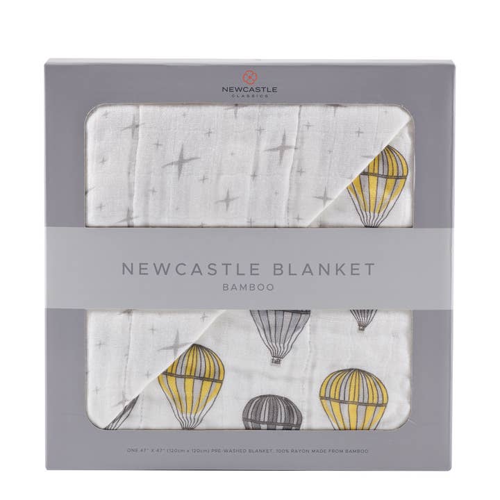 Hot Air Balloon and North Star Newcastle Blanket for wholesale by Newcastle Classics
