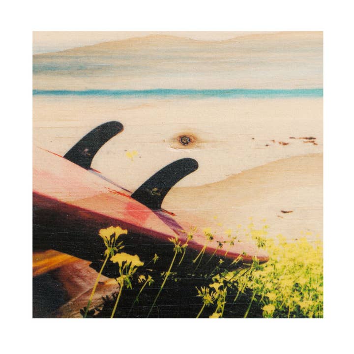 Impression bois 3x3 Surf's Up pour la vente par Lancaster Wood Prints