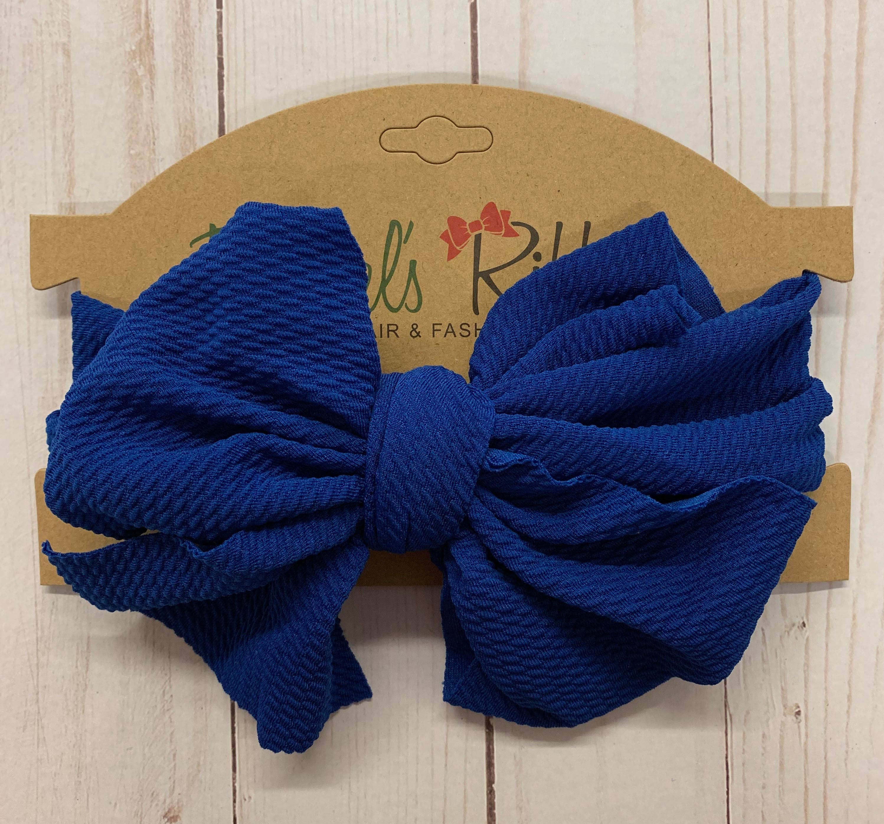 Rachel's Ribbons – Engroshandel Pandebånd - Børn – Stof Padwrap med XL Bow7