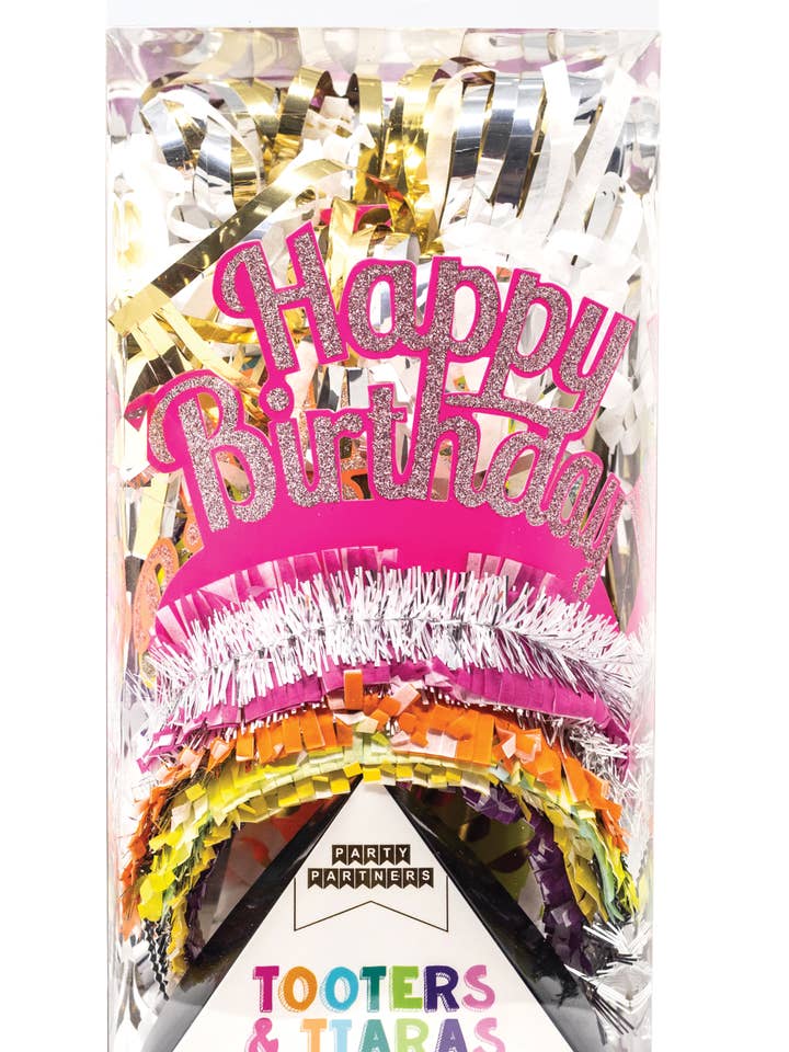 Tooters and Tiaras for wholesale by Party Partners
