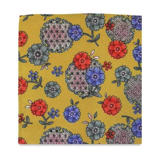 Quadrado de bolso floral Anastasia por atacado de Pocket Square Clothing
