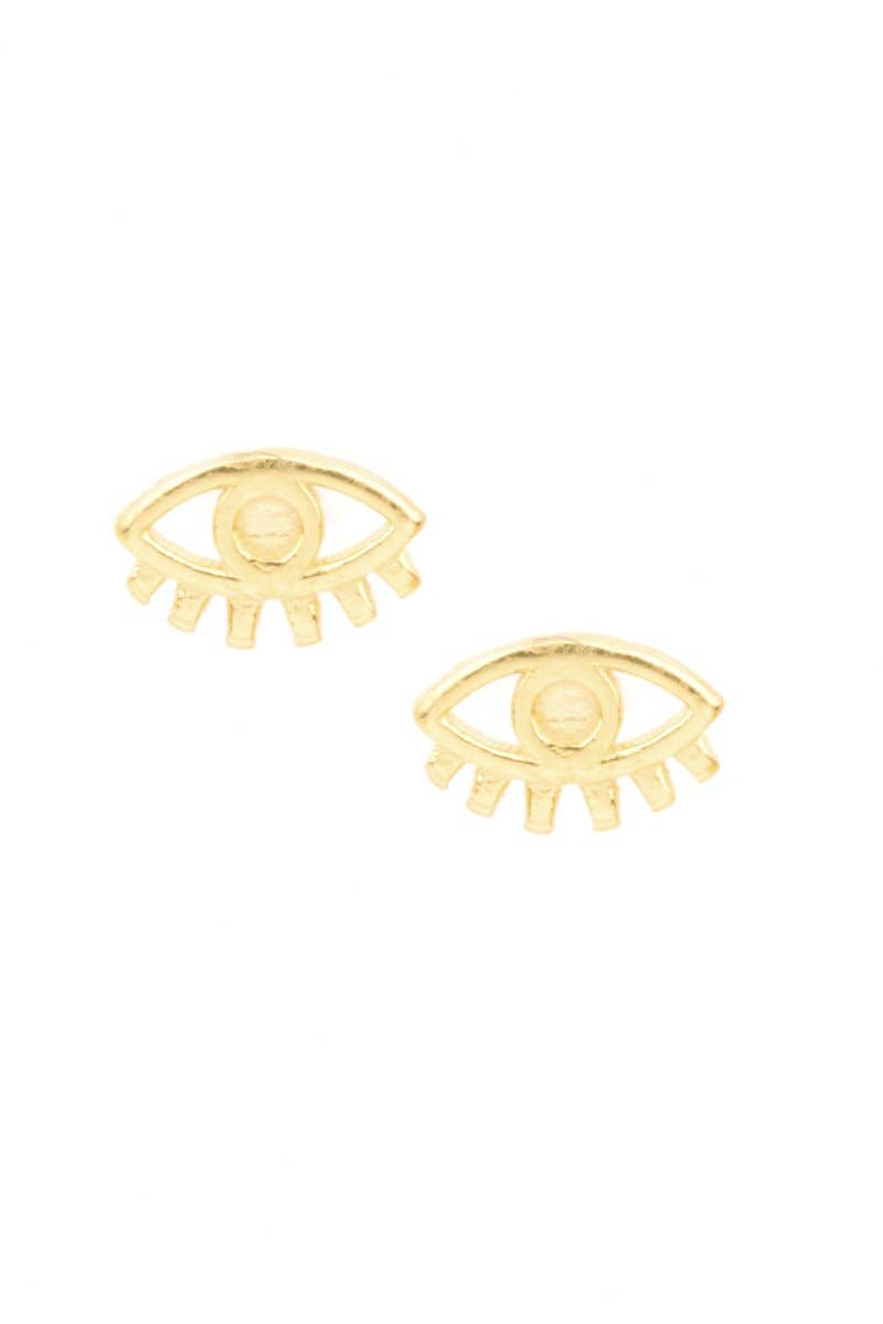 Katie Dean - Wholesale Stud/Post Earrings - Evil Eye Studs