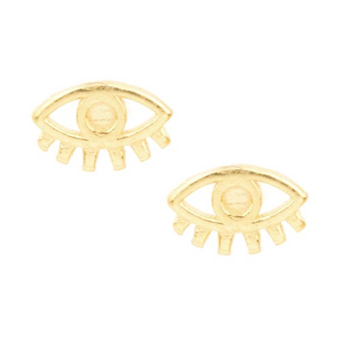Evil Eye Studs for wholesale by Katie Dean