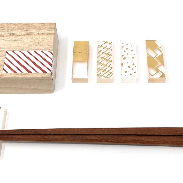 COEL Commerce Connect Inc. - Wholesale Spoon Rest - Chopstick/Cutlery Rest Japanese Gift (Set of 5) - Haku C3