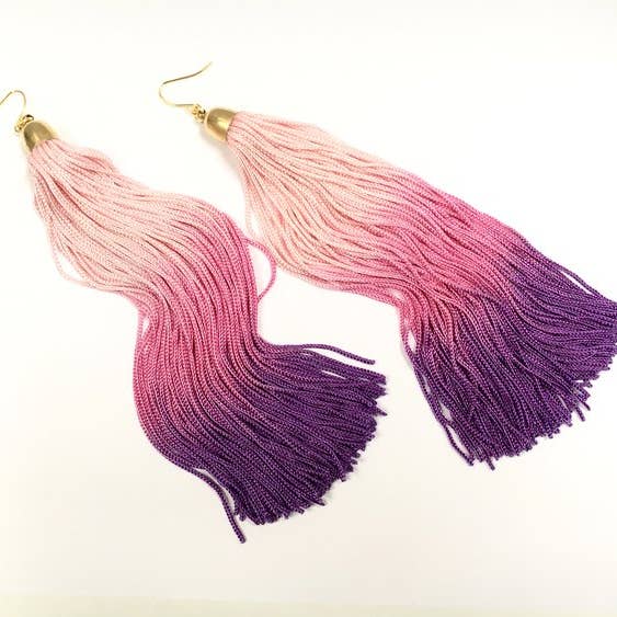 Barbie Girl Ombre Earrings for wholesale by Odyssey & Oddities