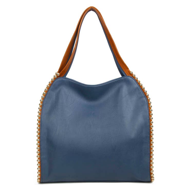 AMPERE CREATIONS - Wholesale Tote Bag - Women's - The Classic Vegan Leather Extra Large Gracie Pebble Tote Bag0