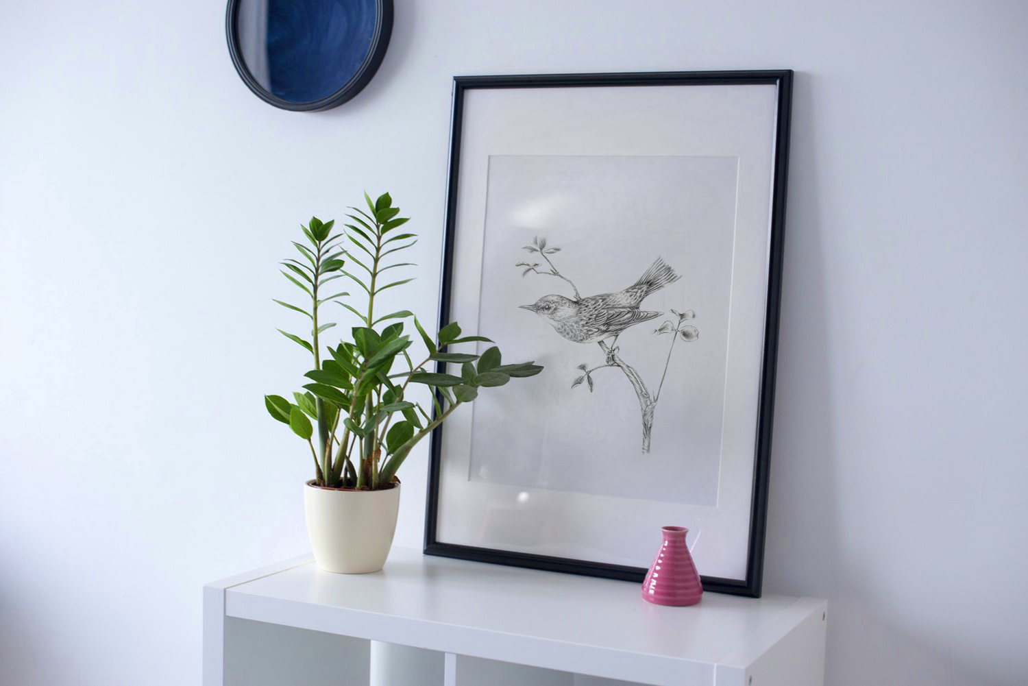 North Roots Collective - Wholesale Art Print - 11 x 14 This Means Warbler Print0