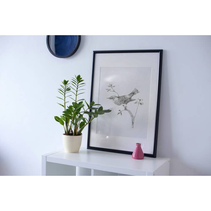 North Roots Collective - Wholesale Art Print - 11 x 14 This Means Warbler Print