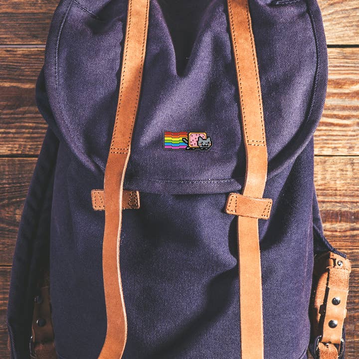 Real Sic - Wholesale Lapel Pin/Button - Nyan Cat Pin – Rainbow Cat Meme Enamel Pin5