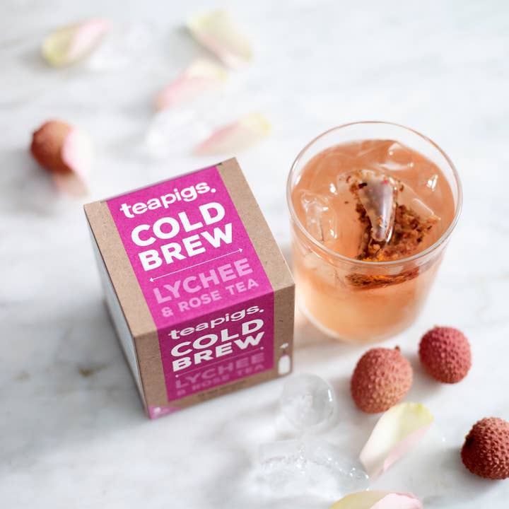 teapigs - Wholesale Health/Detox Tea - Lychee & Rose Cold Brew