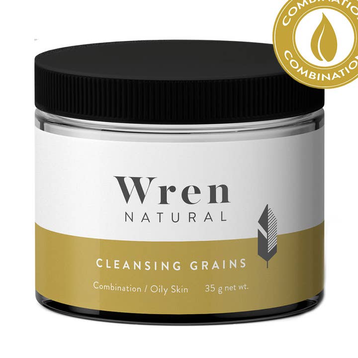 Gecombineerde en vette huidreinigingskorrels voor wholesale door Wren Natural