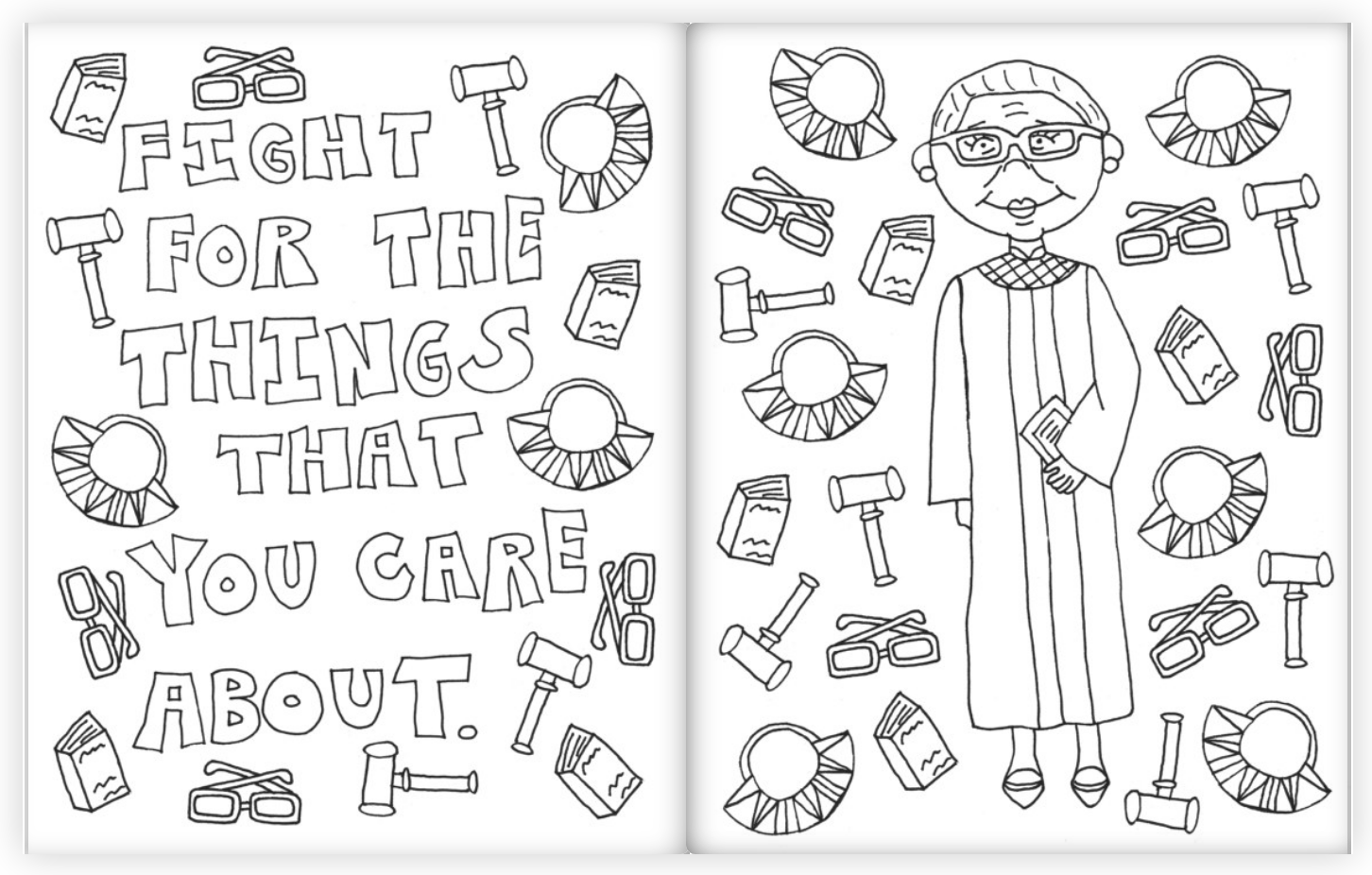 KAHRI - Wholesale Coloring & Activity Book - Kids & Baby - Little Feminist Icons Coloring Book1