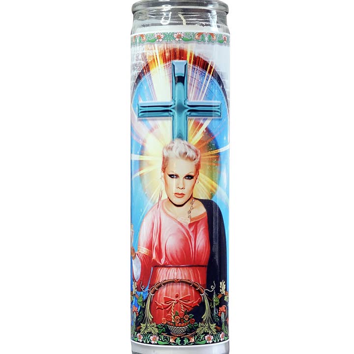 Pink Celebrity Prayer Candle - Pink for wholesale by Calm Down Caren