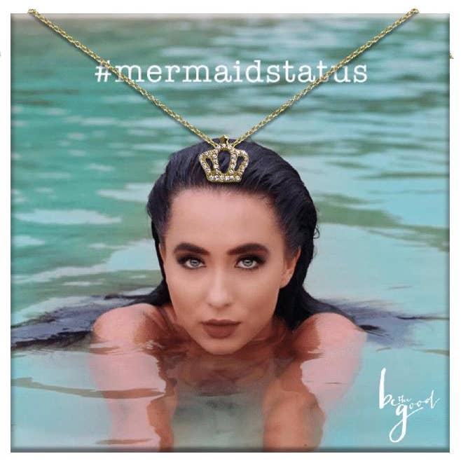 Mermaid Status Tiara Necklace for wholesale by Be the Good
