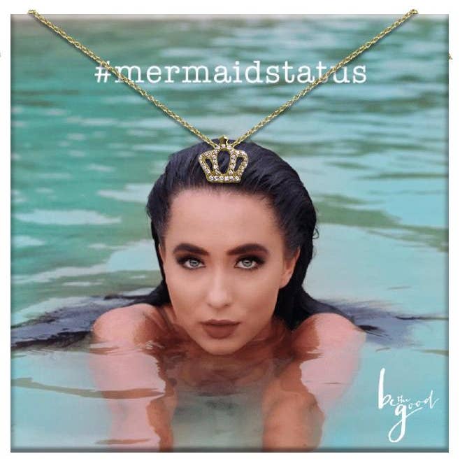 Mermaid Status Tiara Necklace for wholesale by Be the Good