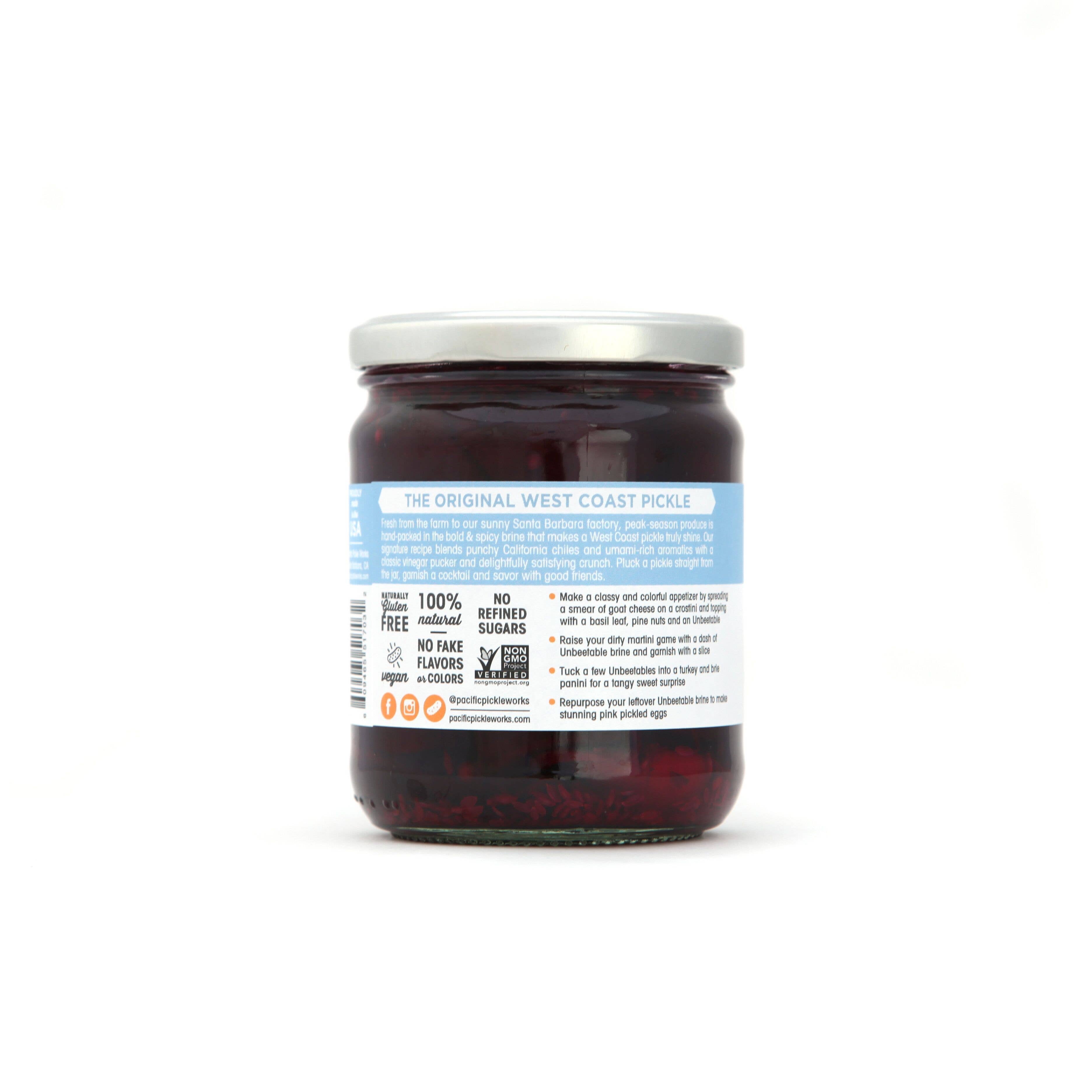 Pacific Pickle Works - Vendita all'ingrosso Sottaceti - Unbeetables - Fette di barbabietole sottaceto1