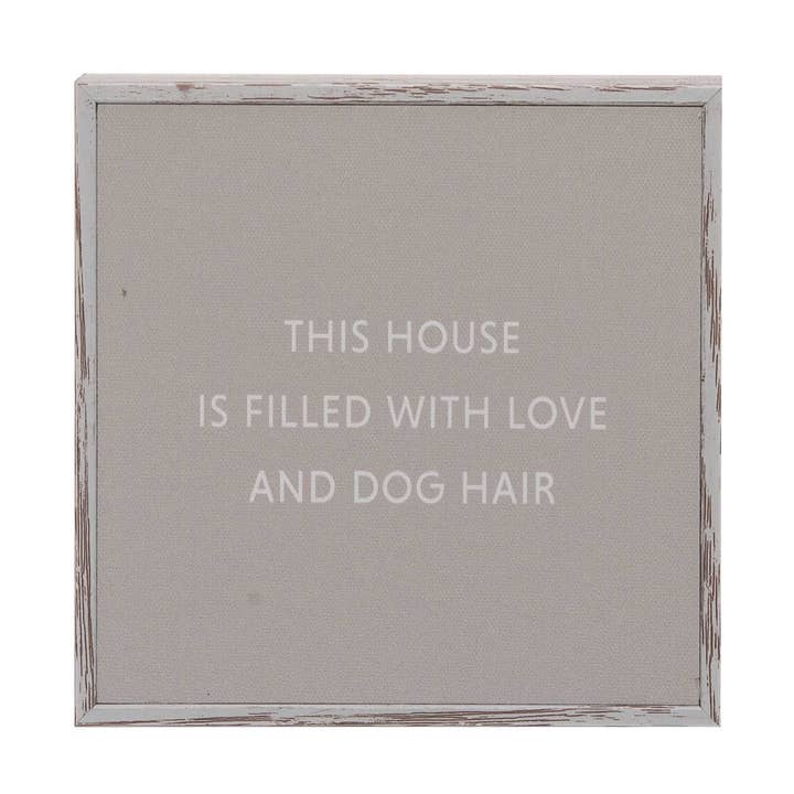 SALE Resin Pink Hair Mini Canvas Art for wholesale by Totalee Gift