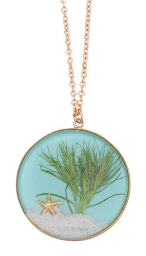 Shari Dixon - Wholesale Pendant/Charm Necklace - Sand Dune Gold Lg Rnd Necklace0