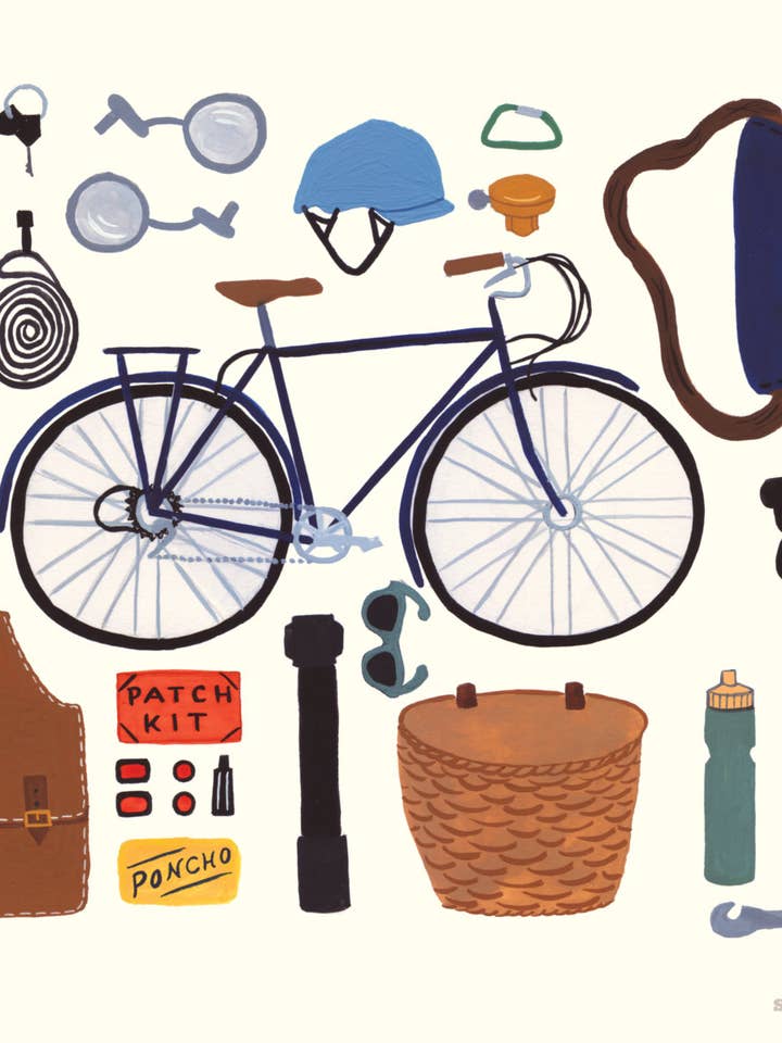 Fietsen 8x10 Print voor wholesale door Small Adventure