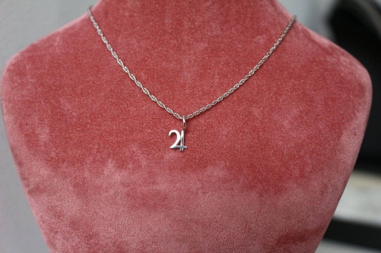 Sofia Ramsay - Wholesale Pendant/Charm Necklace - Planet Symbol Dainty Charm Necklaces in Sterling Silver4