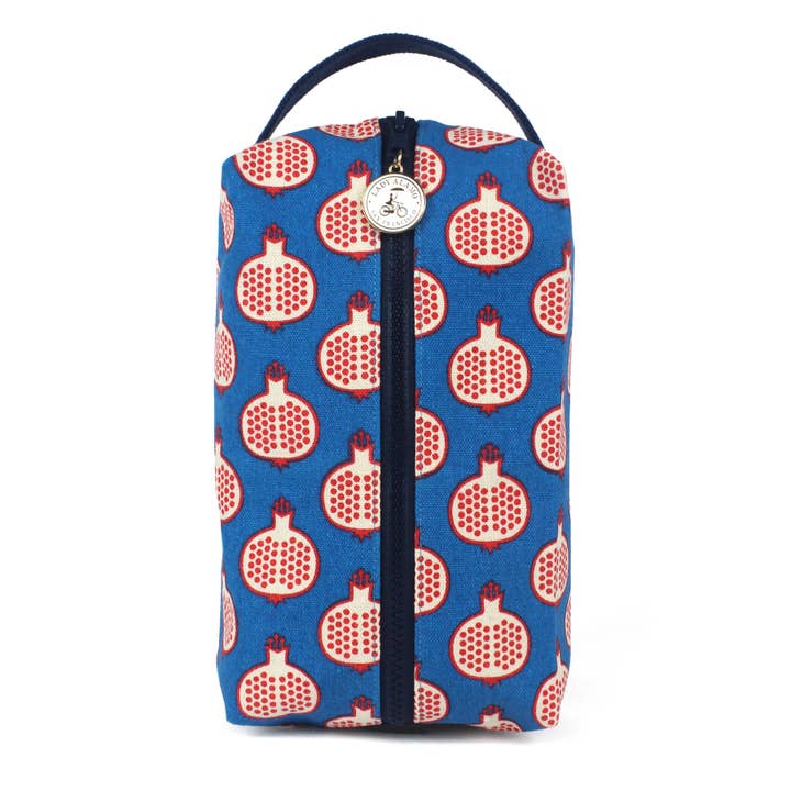 Box Zip Granatäpple Necessär för wholesale av Lady Alamo