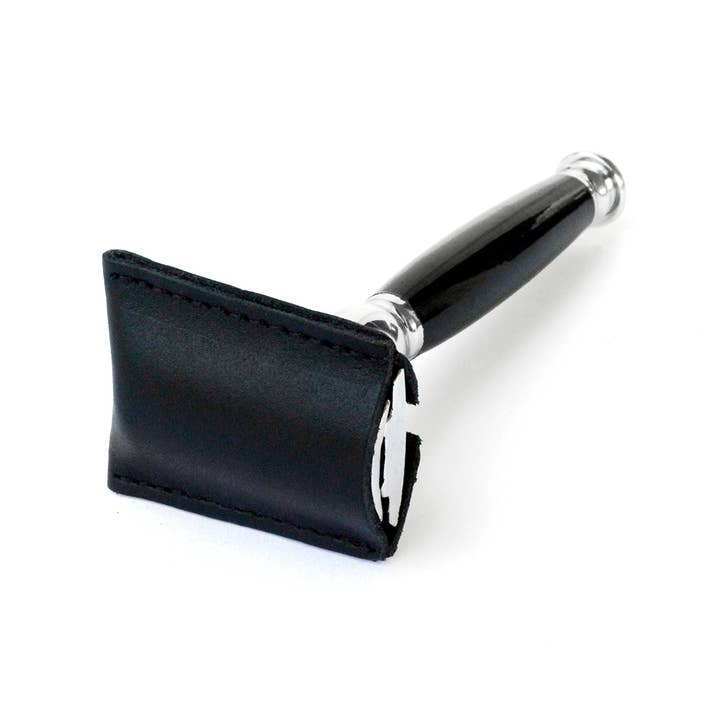 CRUX Supply Co. - Wholesale Razor Blade Holder - Men's - Leather Safety Razor Cover1