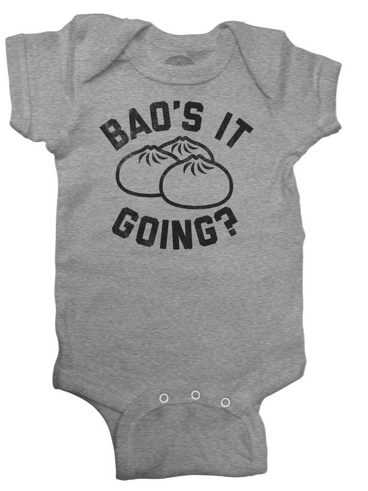 Bao's It Going Dim Sum Infant Bodysuit - Unisex Fit for wholesale by Boredwalk