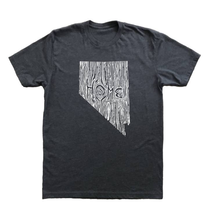 Medium - Nevada Ingrained State Unisex T-Shirt for wholesale by Ingrained Apparel