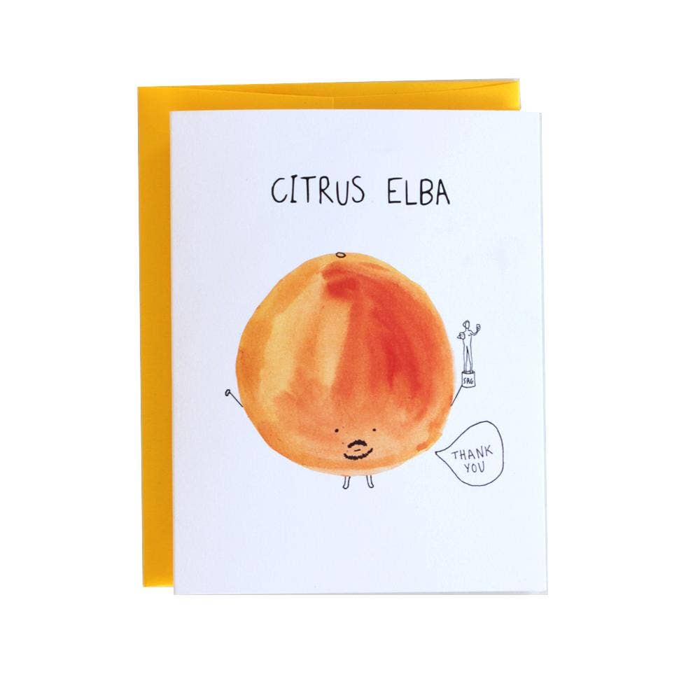 I Must Draw - Wholesale Thank You Card - Citrus Elba Greeting Card0