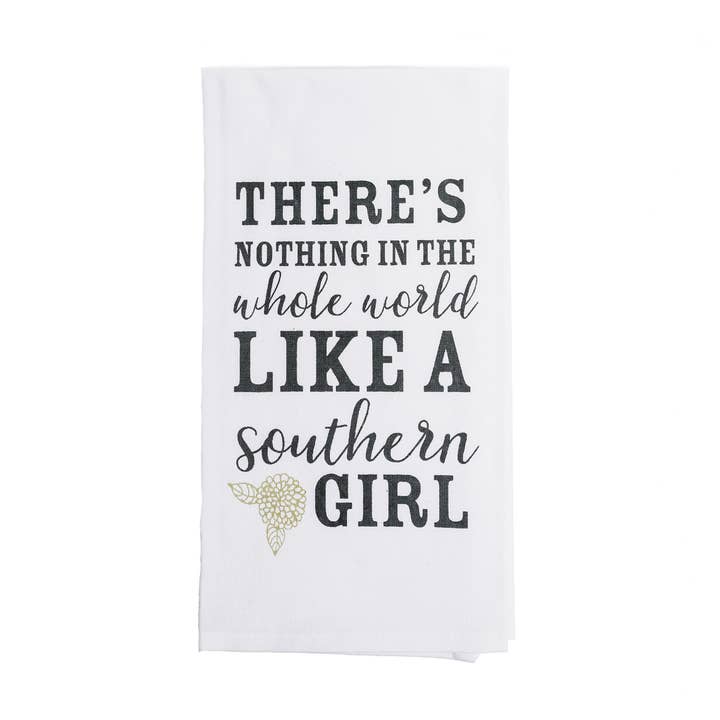 Southern Girl Tea Towel for wholesale by Love & Fig