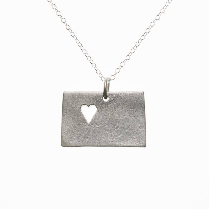 STERLING SILVER COLORADO NECKLACE for wholesale by Precious Metal Prints