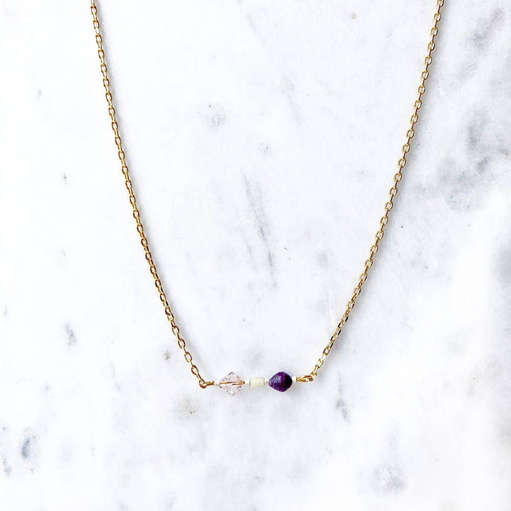 Merlot/Placca in oro 18 carati Collana Marie in vendita all'ingrosso su Faire0