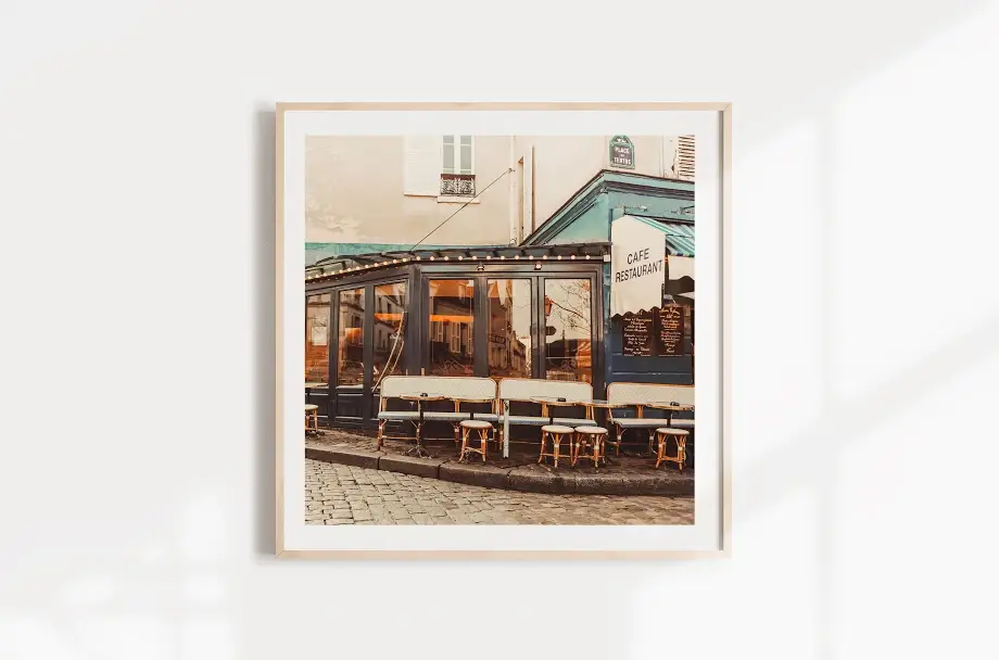 Alicia Bock Print Shop - Wholesale Art Print - Place Du Tertre Wall Art1