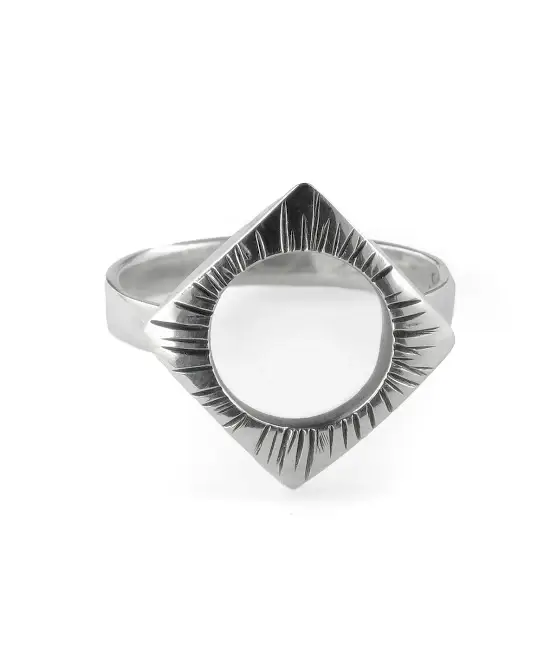 Gabriela Jewelry - Wholesale Single Stone/Solitaire Ring - The Circle Ring1