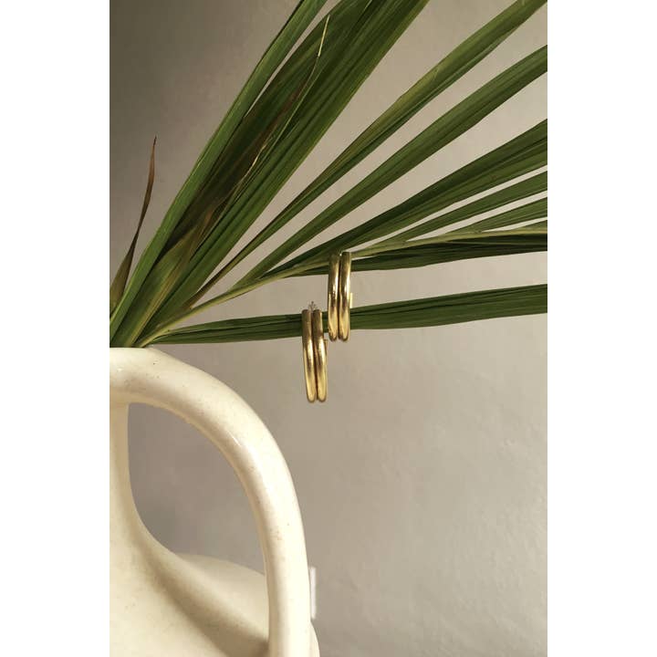 Mahnal Jewelry - Wholesale Hoop Earrings - Wahada Minor Hoops2