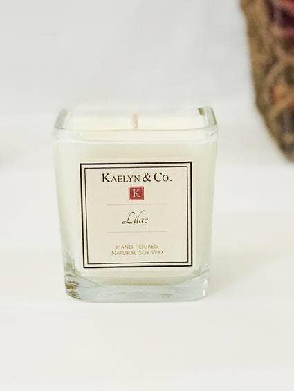 Lilac Signature Cube Candle for wholesale by KAELYN & CO.