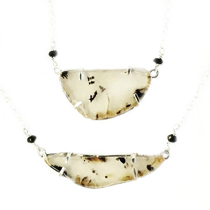 Montana Agaat vrije vorm ketting voor wholesale door Great Falls Jewelry