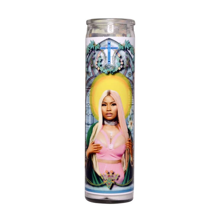 Nicki Minaj - Vela de oración con celebridades para venta al por mayor de Calm Down Caren