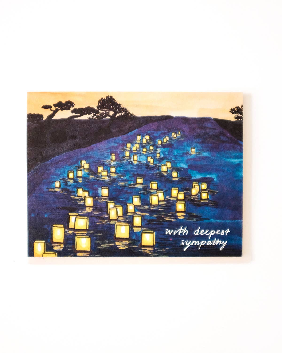 Small Adventure - Wholesale Sympathy Card - Japanese Lanterns Sympathy Card1