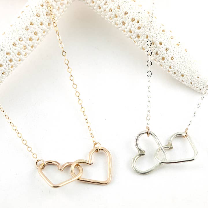 aloha (heart) necklace - silver for wholesale by Midori Jewelry Hawaii