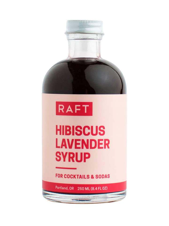 Hibiscus Lavender Syrup for wholesale by RAFT