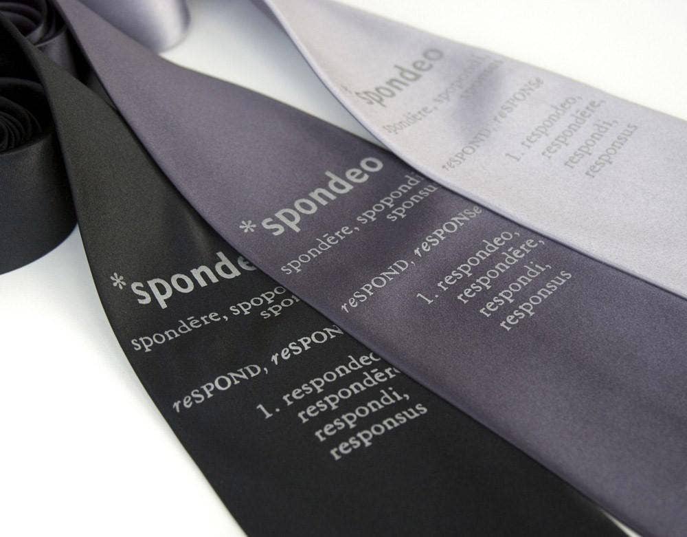 Cyberoptix Tie Lab - Wholesale Necktie - Men's - Spondeo: Vow Microfiber Necktie2