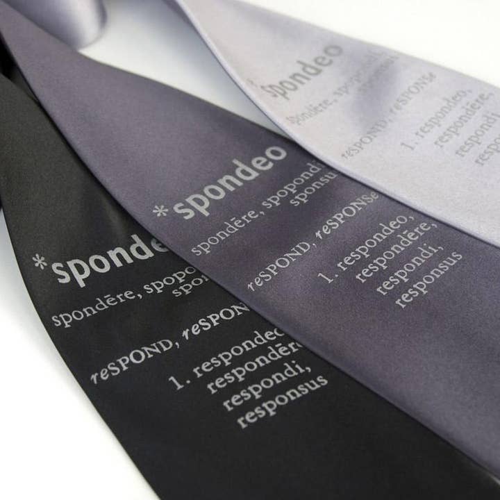 Cyberoptix Tie Lab - Wholesale Necktie - Men's - Spondeo: Vow Microfiber Necktie2