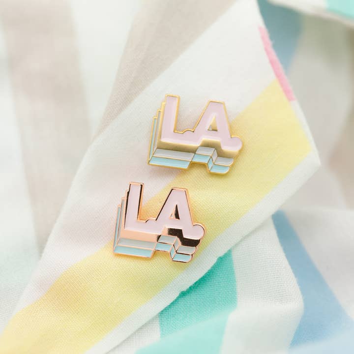Tiny Deer Studio - Wholesale Lapel Pin/Button - Los Angeles Enamel Pin