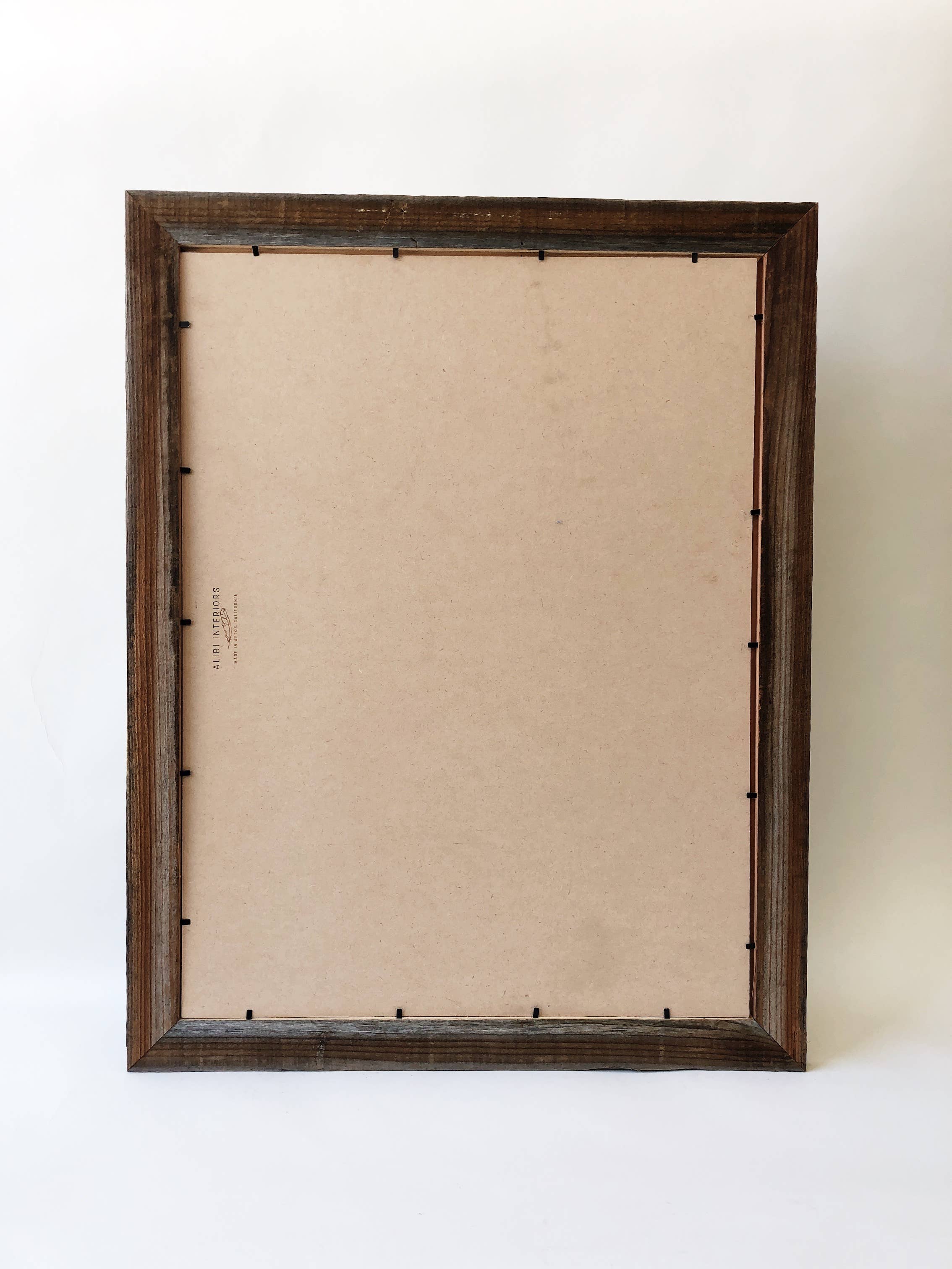 Alibi Interiors - Wholesale Picture Frame - Reclaimed Wood Picture Frame 18x24 Wide Frame2